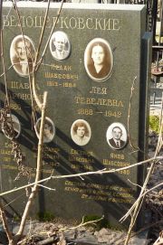 Белоцерковский Исаак шабсович, Москва, Востряковское кладбище